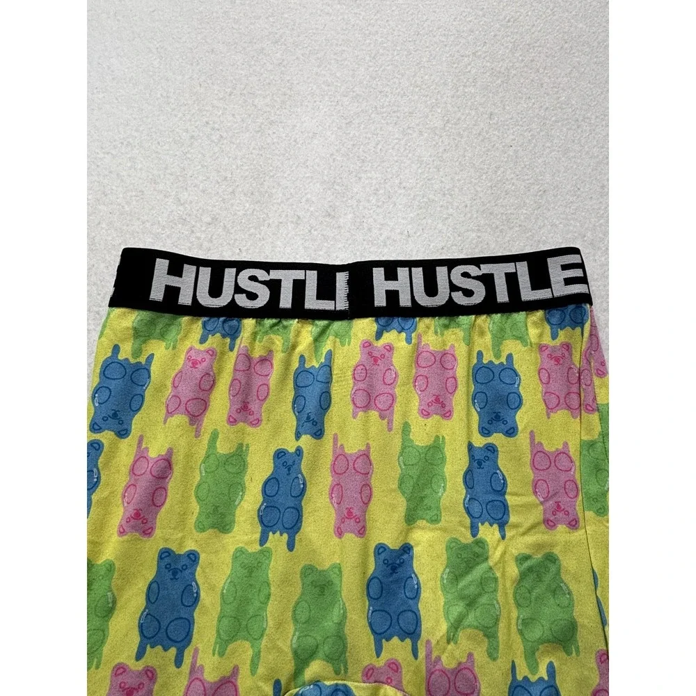 Rue21 Boxer Brief Underwear Mens Medium Multicolor Gummy Bear Print Hustle Band